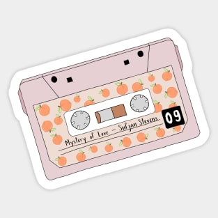 Mystery of Love Cassette Sticker